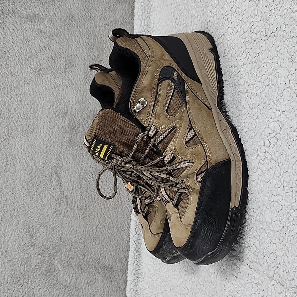 Altra Industrial Men 8 CSA Low-Cut Steel Toe Safety Hikers, Heel and Toe Guards